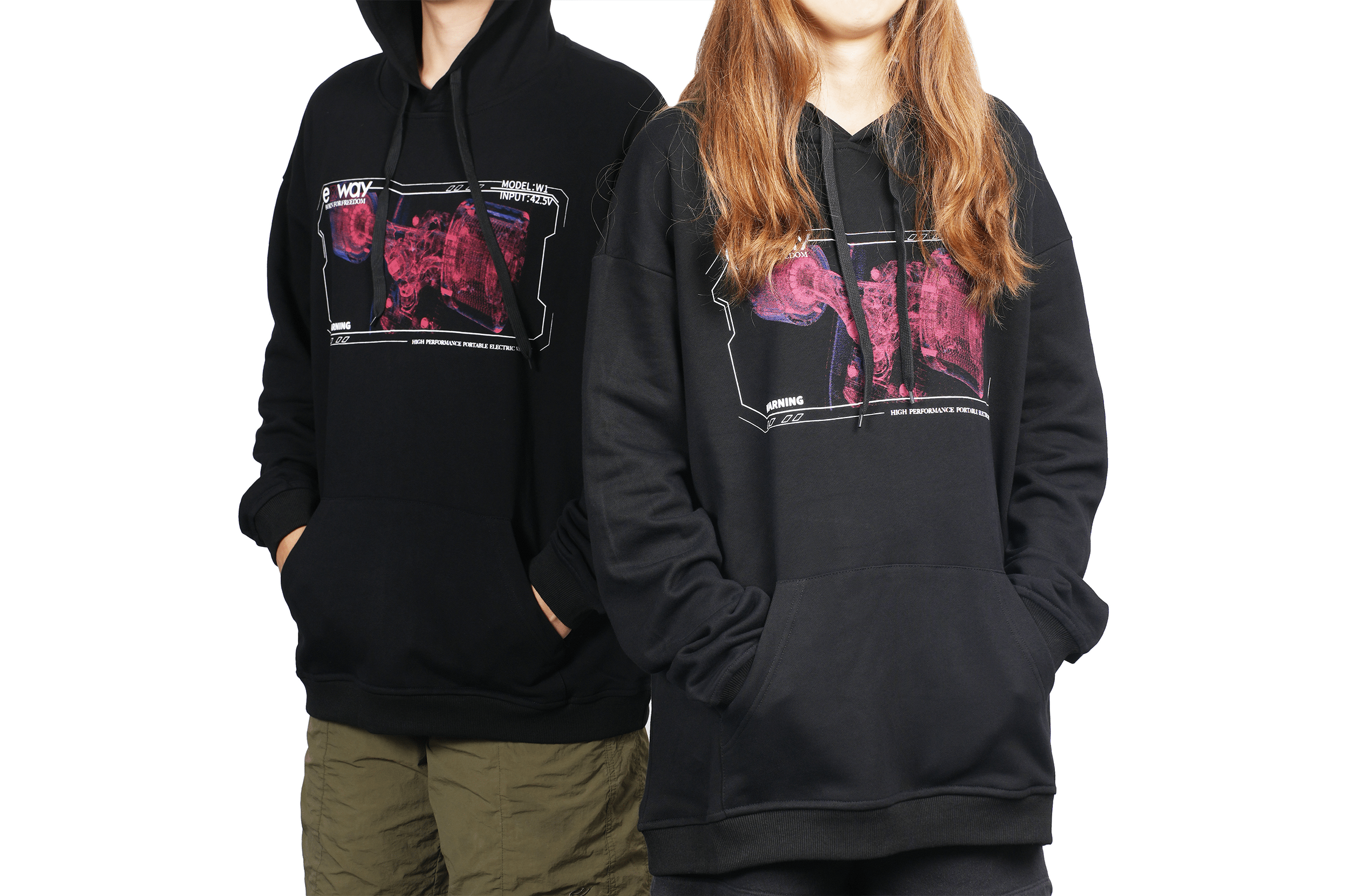 100% Cotton Hoodie - Exway Electric Skateboard