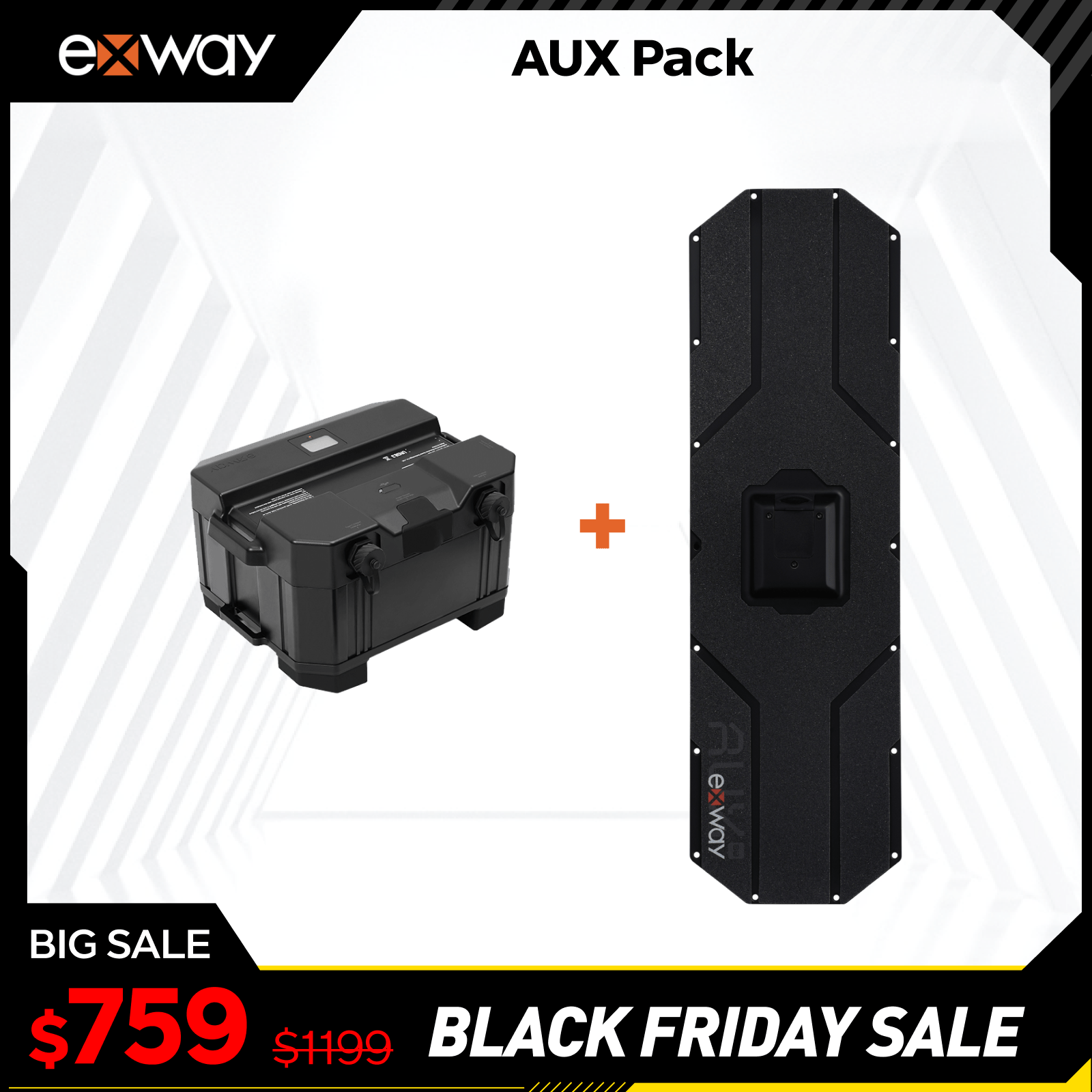 AUX Pack - Exway Electric Skateboard