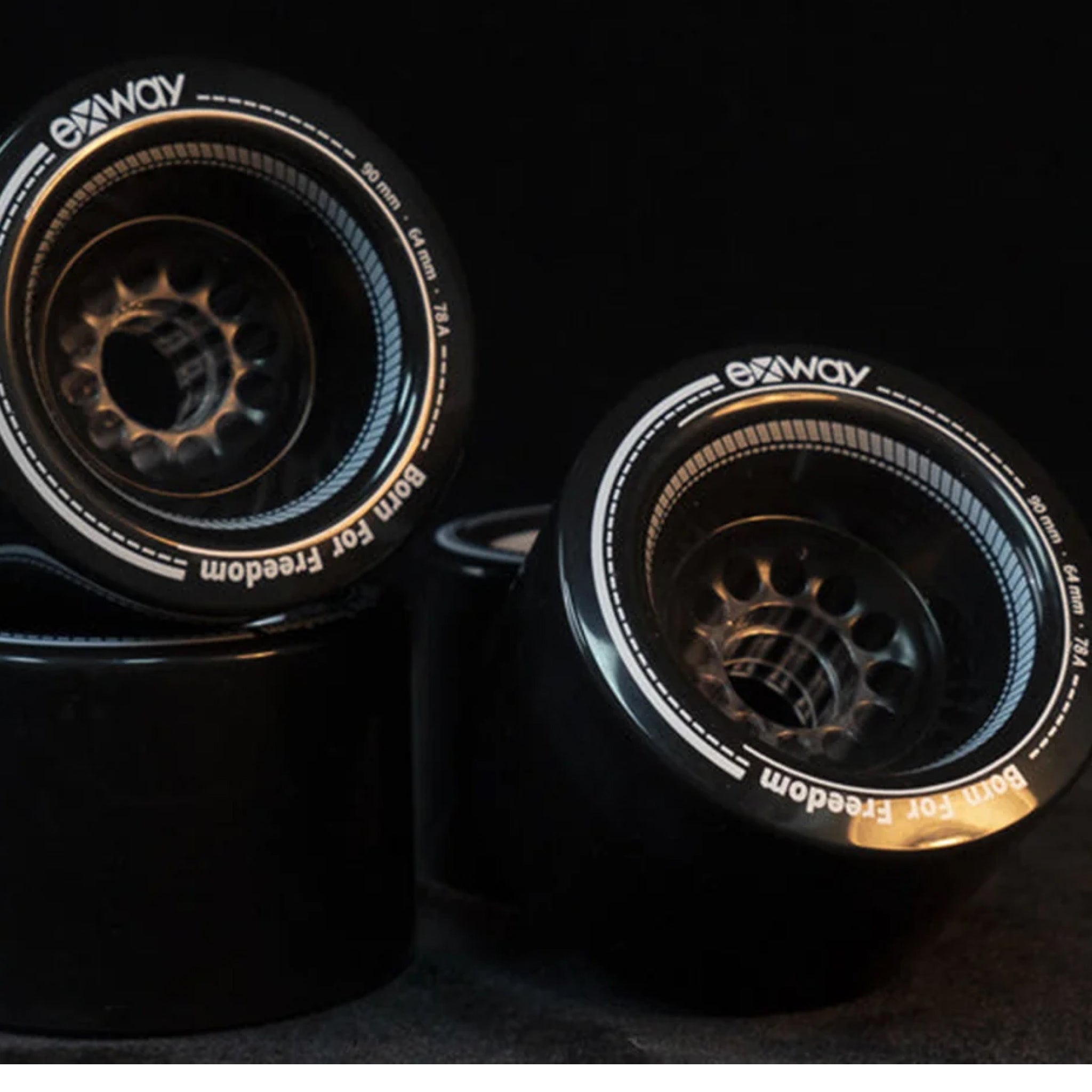 90mm Street Wheel (2nd - Gen) - Exway Electric Skateboard