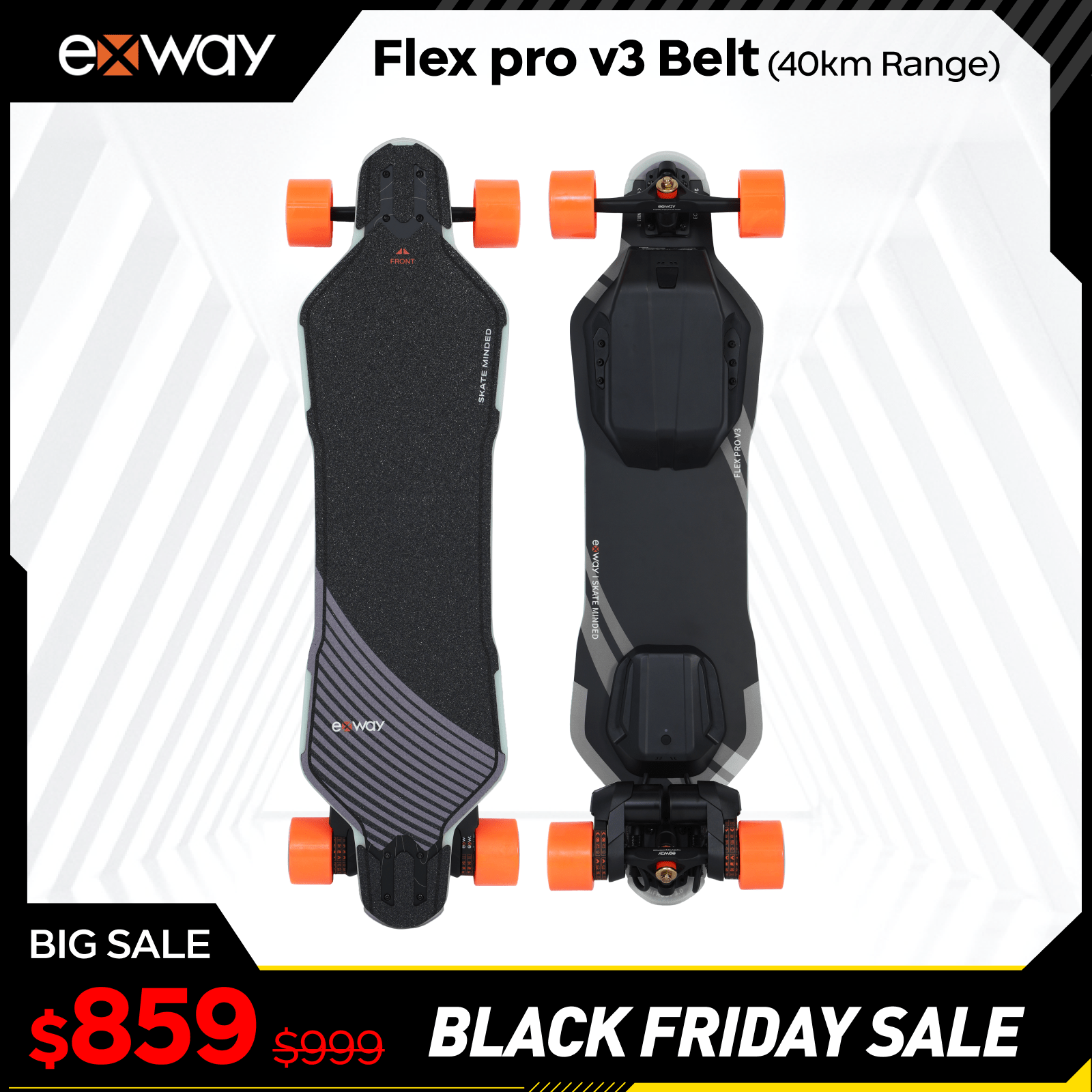 Exway Flex Pro V3 - Exway Electric Skateboard